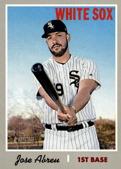 #483 Jose Abreu - Chicago White Sox - 2019 Topps Heritage Baseball