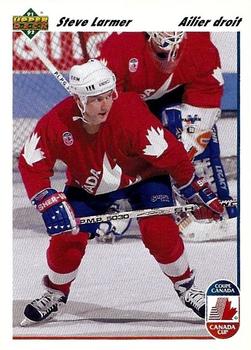 #15b Steve Larmer - Canada - 1991-92 Upper Deck French Hockey