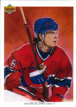 #87b Russ Courtnall - Montreal Canadiens - 1991-92 Upper Deck French Hockey