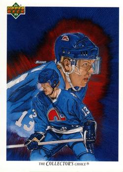 #93b Mats Sundin - Quebec Nordiques - 1991-92 Upper Deck French Hockey