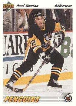 #203b Paul Stanton - Pittsburgh Penguins - 1991-92 Upper Deck French Hockey