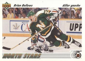 #236b Brian Bellows - Minnesota North Stars - 1991-92 Upper Deck French Hockey