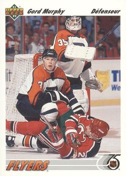 #392b Gord Murphy - Philadelphia Flyers - 1991-92 Upper Deck French Hockey