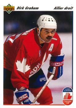#502 Dirk Graham - Canada - 1991-92 Upper Deck French Hockey