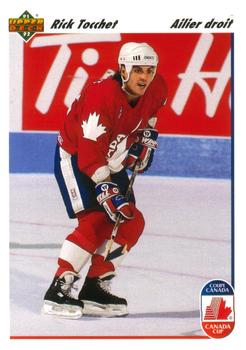 #503 Rick Tocchet - Canada - 1991-92 Upper Deck French Hockey