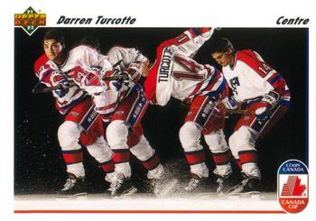 #513 Darren Turcotte - USA - 1991-92 Upper Deck French Hockey