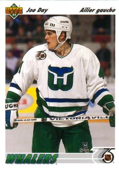 #516 Joe Day - Hartford Whalers - 1991-92 Upper Deck French Hockey