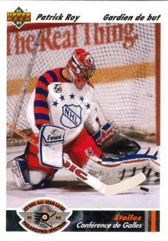 #614 Patrick Roy - Montreal Canadiens - 1991-92 Upper Deck French Hockey