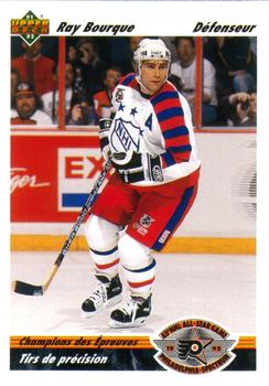 #633 Ray Bourque - Boston Bruins - 1991-92 Upper Deck French Hockey