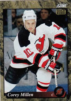 #519 Corey Millen - New Jersey Devils - 1993-94 Score - Gold Rush Hockey