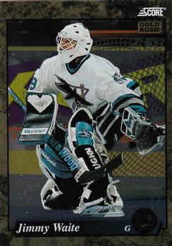 #539 Jimmy Waite - San Jose Sharks - 1993-94 Score - Gold Rush Hockey