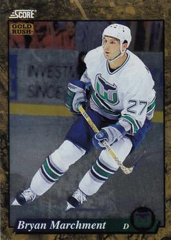 #577 Bryan Marchment - Hartford Whalers - 1993-94 Score - Gold Rush Hockey