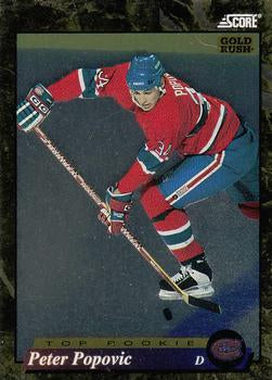 #626 Peter Popovic - Montreal Canadiens - 1993-94 Score - Gold Rush Hockey
