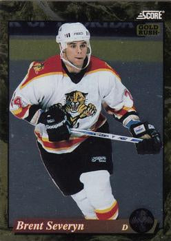 #652 Brent Severyn - Florida Panthers - 1993-94 Score - Gold Rush Hockey