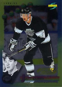 #114 Jari Kurri - Los Angeles Kings - 1994-95 Score - Gold Line Hockey