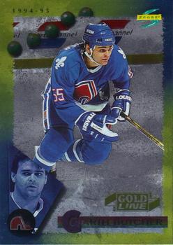 #13 Garth Butcher - Quebec Nordiques - 1994-95 Score - Gold Line Hockey