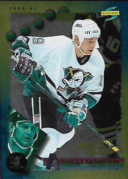 #16 Anatoli Semenov - Anaheim Mighty Ducks - 1994-95 Score - Gold Line Hockey