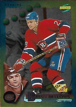#73 Brian Bellows - Montreal Canadiens - 1994-95 Score - Gold Line Hockey