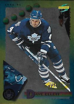 #83 Dave Ellett - Toronto Maple Leafs - 1994-95 Score - Gold Line Hockey