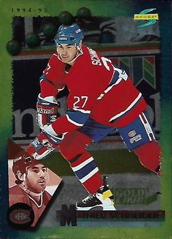 #103 Mathieu Schneider - Montreal Canadiens - 1994-95 Score - Gold Line Hockey