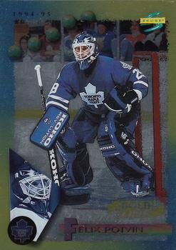 #160 Felix Potvin - Toronto Maple Leafs - 1994-95 Score - Gold Line Hockey