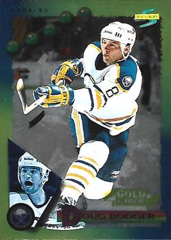 #198 Doug Bodger - Buffalo Sabres - 1994-95 Score - Gold Line Hockey