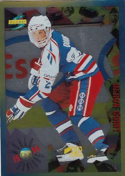 #208 Deron Quint - USA - 1994-95 Score - Gold Line Hockey