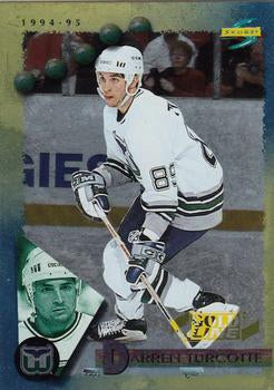 #169 Darren Turcotte - Hartford Whalers - 1994-95 Score - Gold Line Hockey