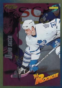 #240 David Sacco - Toronto Maple Leafs - 1994-95 Score - Gold Line Hockey