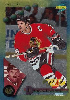 #56 Dirk Graham - Chicago Blackhawks - 1994-95 Score - Gold Line Hockey