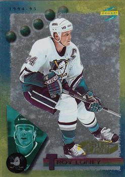 #67 Troy Loney - Anaheim Mighty Ducks - 1994-95 Score - Gold Line Hockey