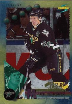 #68 Mark Tinordi - Dallas Stars - 1994-95 Score - Gold Line Hockey