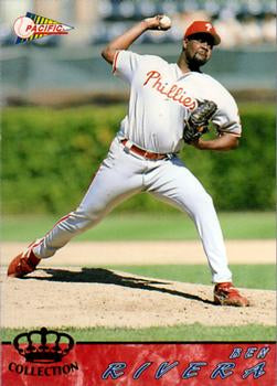 #485 Ben Rivera - Philadelphia Phillies - 1994 Pacific Baseball