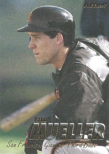 #485 Bill Mueller - San Francisco Giants - 1997 Fleer Baseball