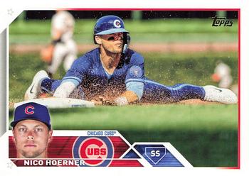 #485 Nico Hoerner - Chicago Cubs - 2023 Topps Baseball