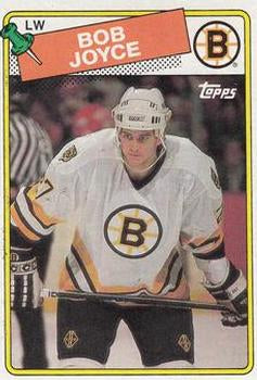 #2 Bob Joyce - Boston Bruins - 1988-89 Topps Hockey