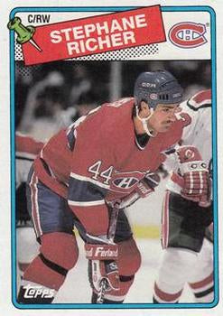 #5 Stephane Richer - Montreal Canadiens - 1988-89 Topps Hockey