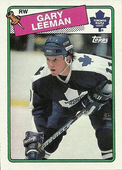 #11 Gary Leeman - Toronto Maple Leafs - 1988-89 Topps Hockey
