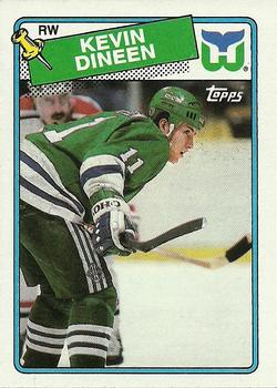 #36 Kevin Dineen - Hartford Whalers - 1988-89 Topps Hockey