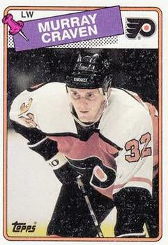 #79 Murray Craven - Philadelphia Flyers - 1988-89 Topps Hockey