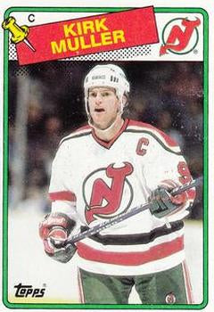 #84 Kirk Muller - New Jersey Devils - 1988-89 Topps Hockey