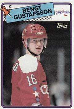 #151 Bengt Gustafsson - Washington Capitals - 1988-89 Topps Hockey