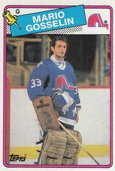#173 Mario Gosselin - Quebec Nordiques - 1988-89 Topps Hockey