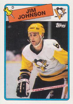 #148 Jim Johnson - Pittsburgh Penguins - 1988-89 Topps Hockey