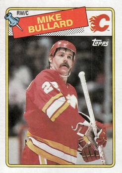 #152 Mike Bullard - Calgary Flames - 1988-89 Topps Hockey