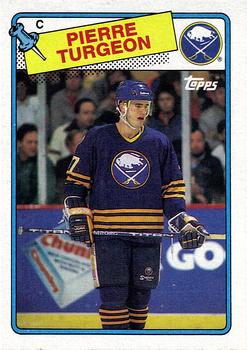 #194 Pierre Turgeon - Buffalo Sabres - 1988-89 Topps Hockey