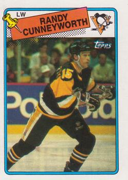 #19 Randy Cunneyworth - Pittsburgh Penguins - 1988-89 Topps Hockey