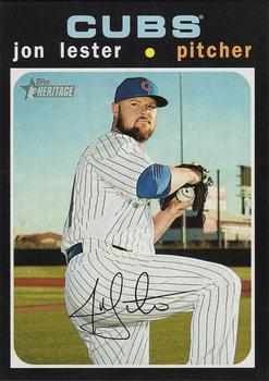#486 Jon Lester - Chicago Cubs - 2020 Topps Heritage Baseball