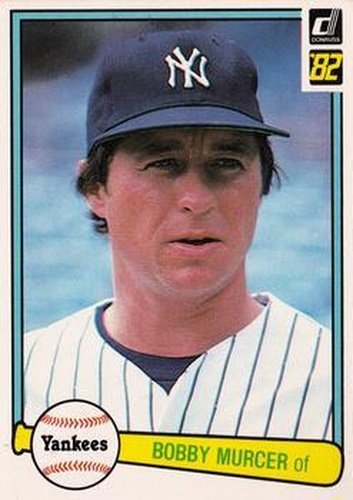 #486 Bobby Murcer - New York Yankees - 1982 Donruss Baseball