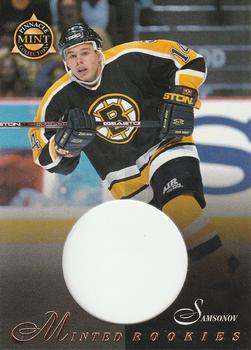 #26 Sergei Samsonov - Boston Bruins - 1997-98 Pinnacle Mint Collection Hockey